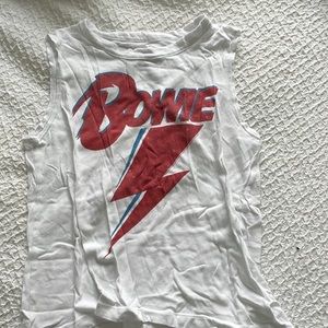 chaser bowie graphic muscle tee